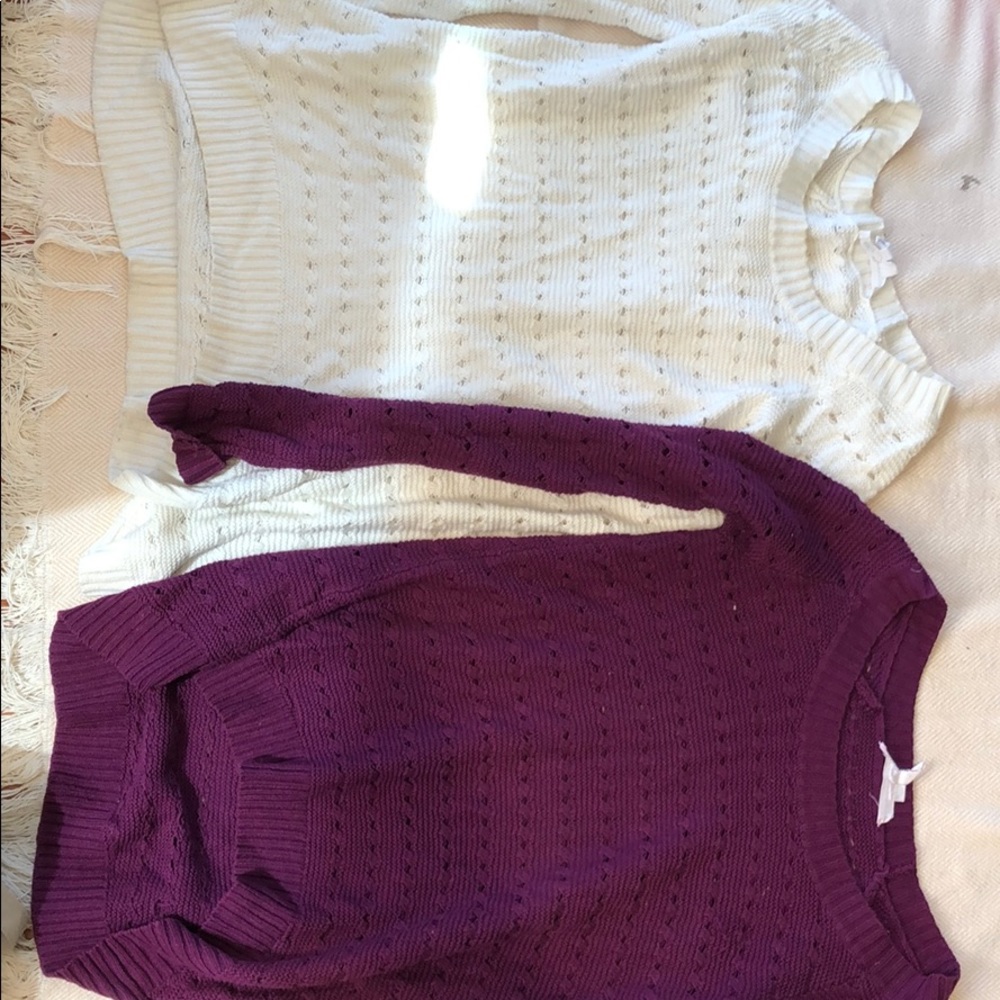 BCBGeneration twin sweaters